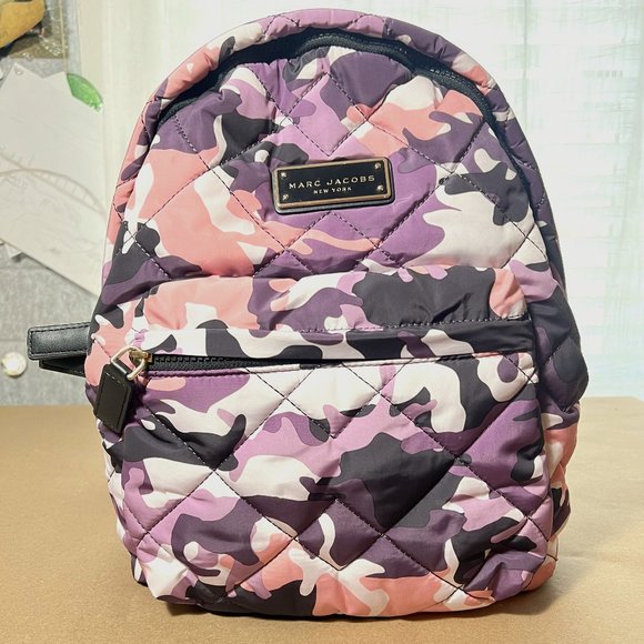 Marc Jacobs Bags Marc Jacobs Camo Print Quilted Backpack Poshmark